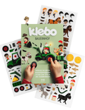 klebo Bauernhof – wiederverwendbares Stickerbuch für Kinder ab 3 Jahren mit 110 Stickern