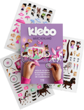 klebo Märchenland – wiederverwendbares Stickerbuch mit Prinzessinnen und Kutsche für Kinder ab 3 Jahren