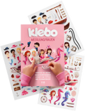 klebo Meerjungfrauen – wiederverwendbares Stickerbuch für Kinder ab 3 Jahren mit 110 Stickern